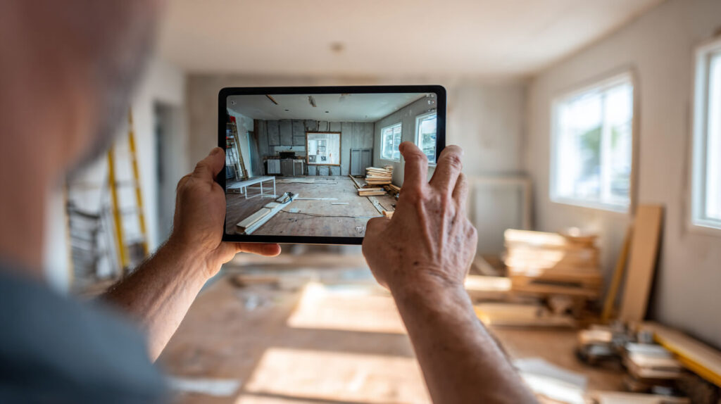 Vastleggen van renovatiewerkzaamheden als bewijs bij een geschil met een klusbedrijf.