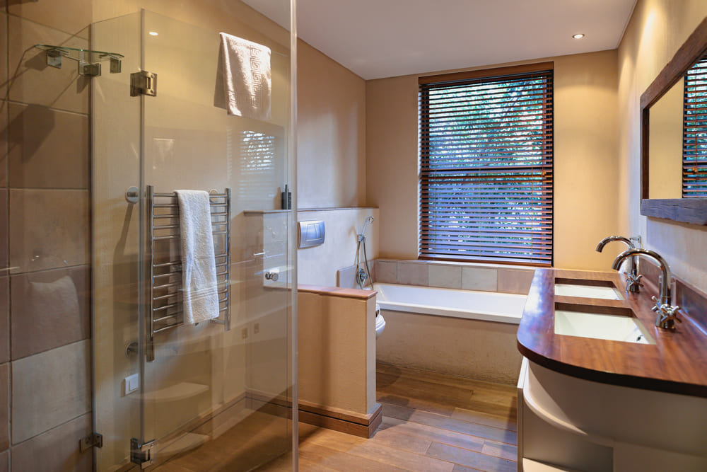 moderne badkamer om zelf te klussen